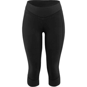 Louis Garneau Womens Power Knickers Cycling Cropped Leggings XL Black Yoga Pants